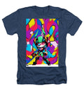 Peppy Pixelbot Heather T-Shirt by JB Studio â€” main product image