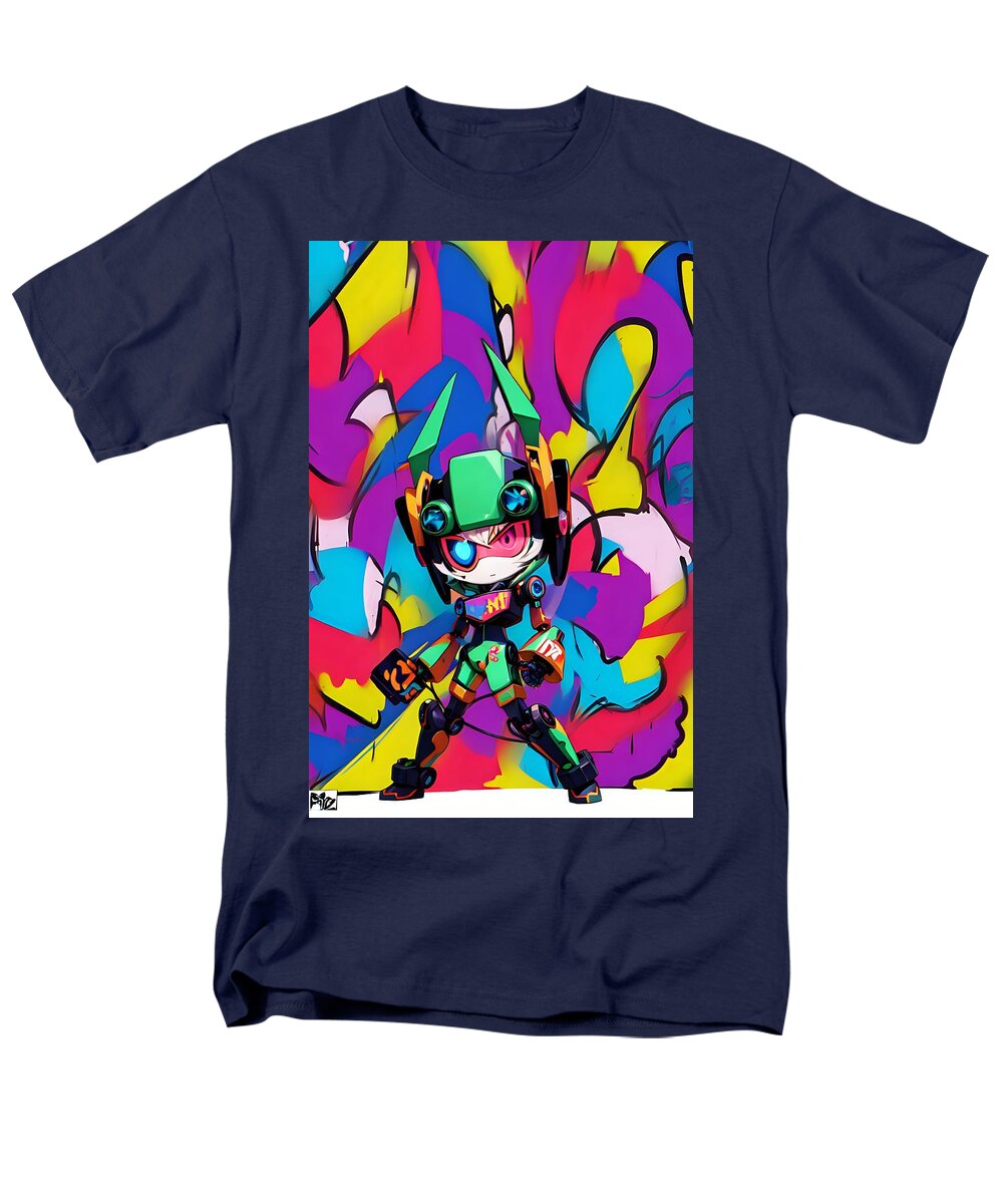 Peppy Pixelbot T-Shirt by JB Studio â€” main product image
