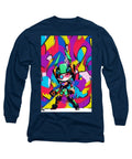 Peppy Pixelbot Long Sleeve T-Shirt by JB Studio â€” main product image