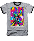 Peppy Pixelbot Baseball T-Shirt by JB Studio â€” main product image