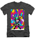 Peppy Pixelbot Men's V-Neck T-Shirt by JB Studio â€” main product image