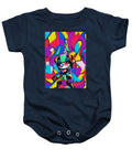 Peppy Pixelbot Baby Onesie by JB Studio â€” main product image