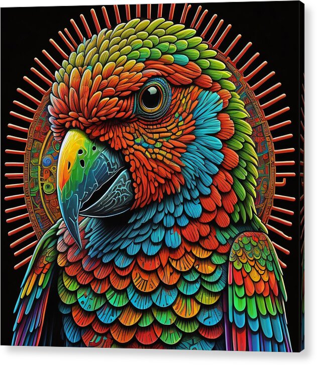 Petie Bird Acrylic Print by JB Studio â€” main product image