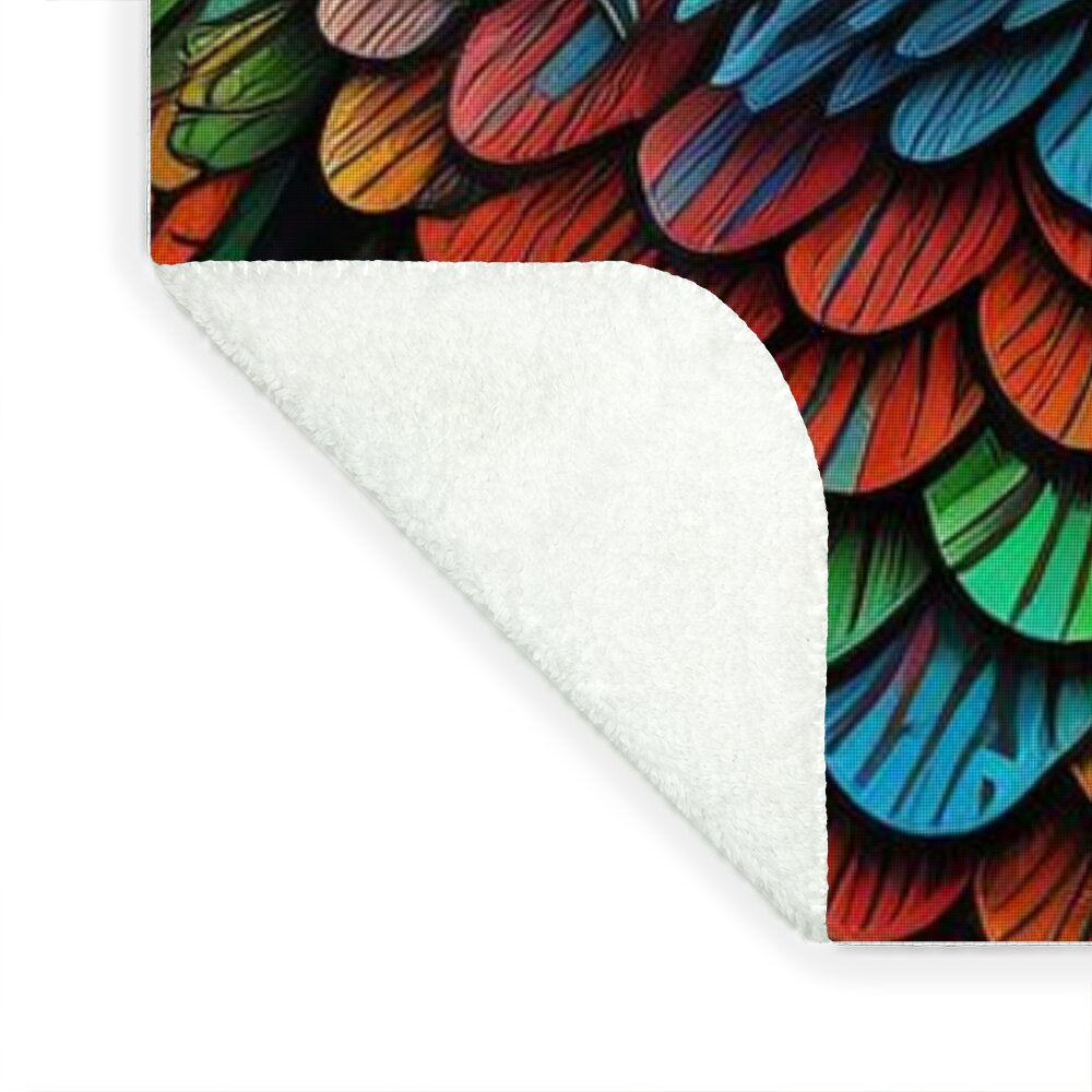 Petie Bird Throw Blanket by JB Studio â€” view 7