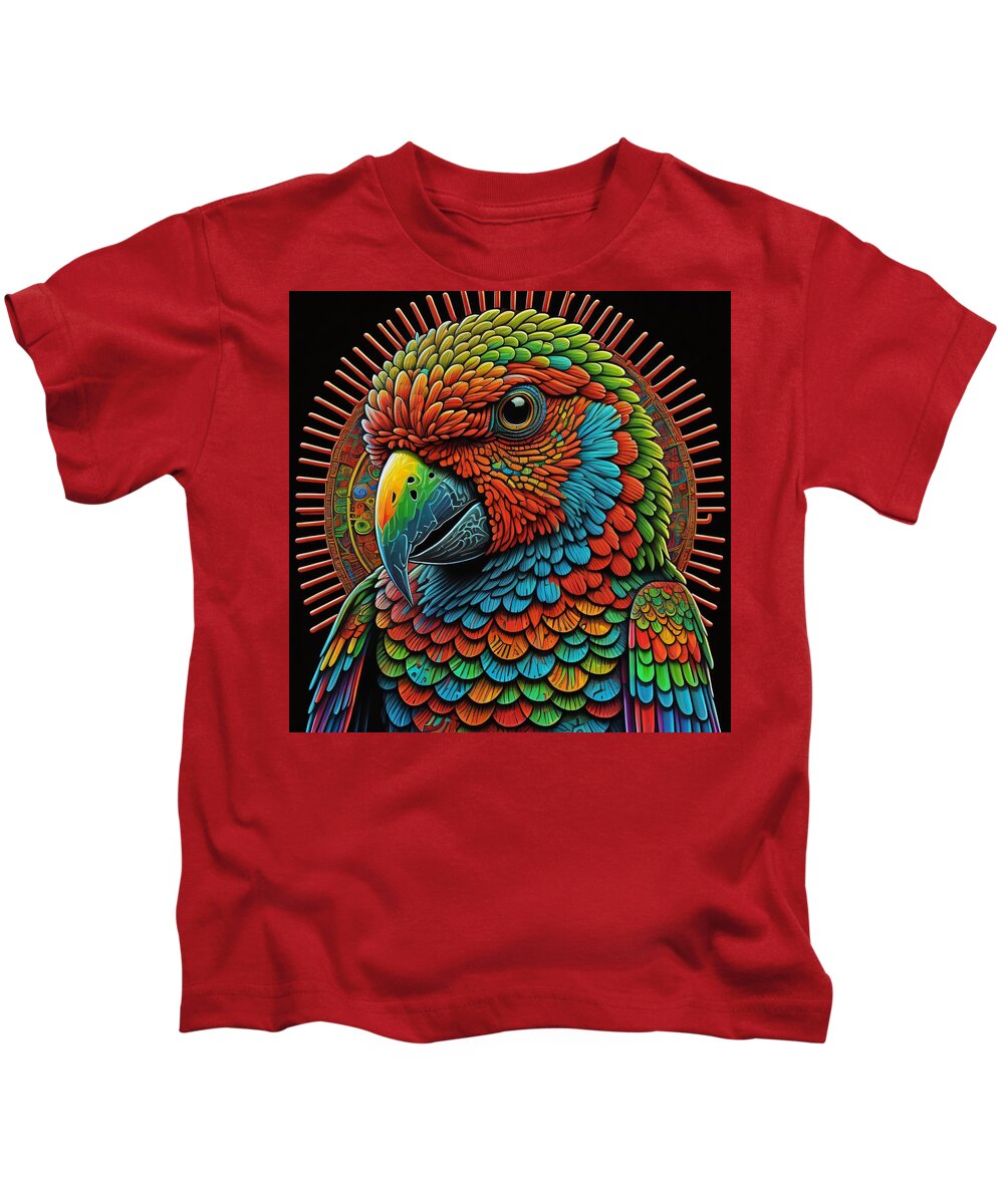 Petie Bird Kids T-Shirt by JB Studio â€” main product image