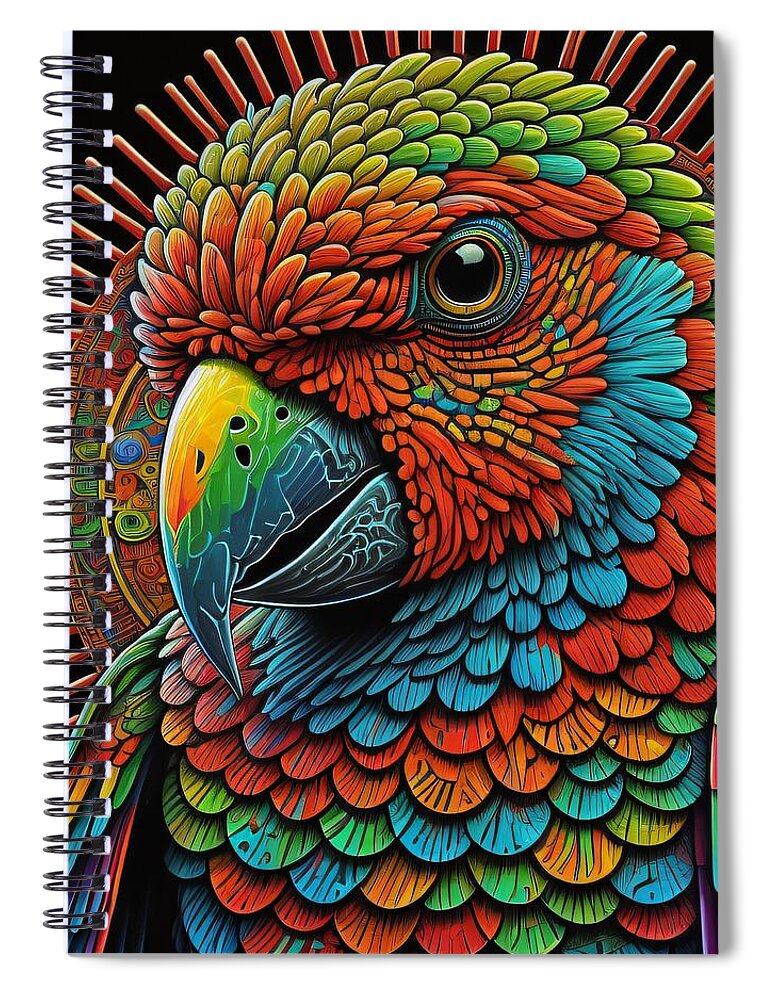 Petie Bird Spiral Notebook by JB Studio â€” main product image