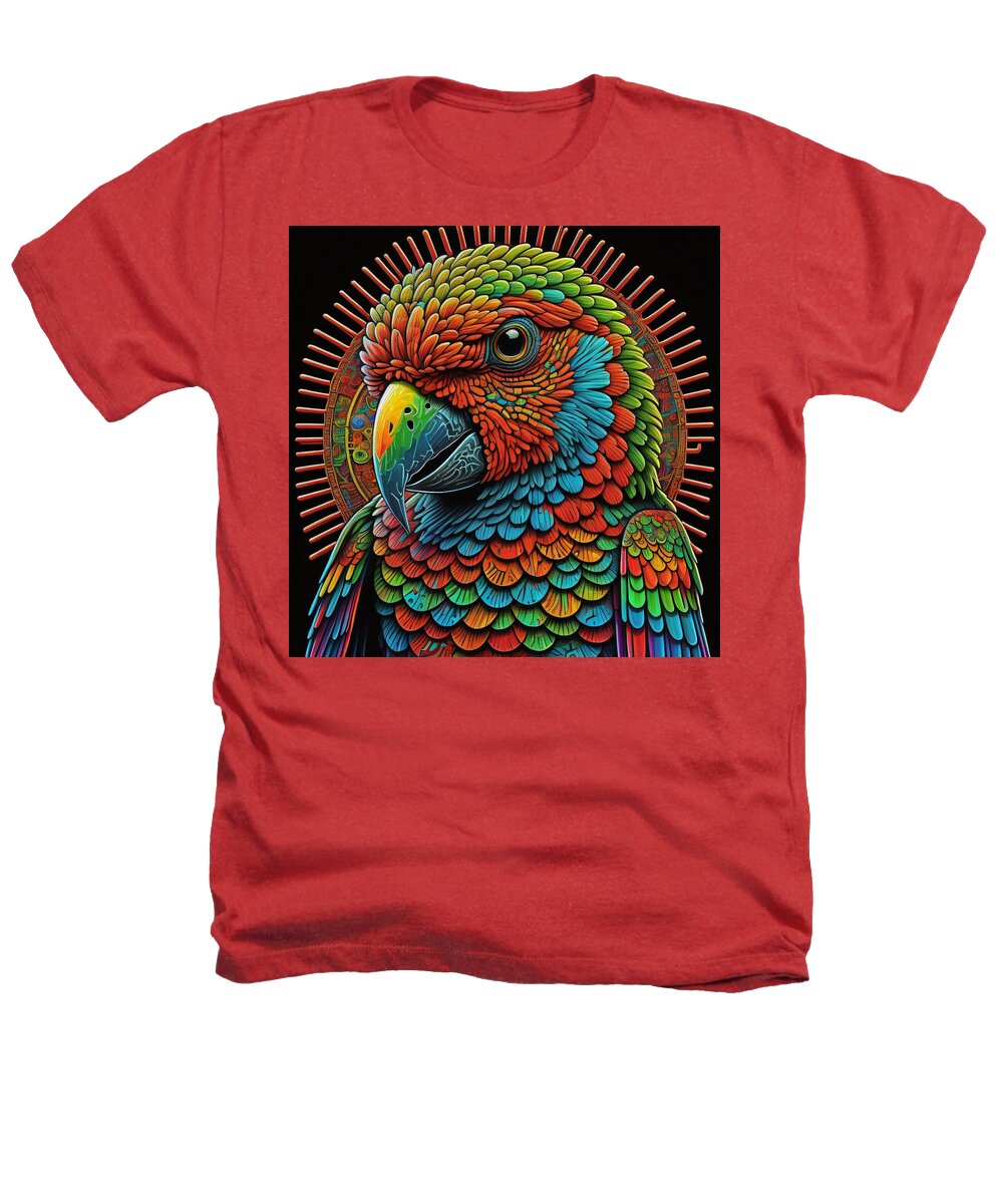 Petie Bird Heather T-Shirt by JB Studio â€” main product image