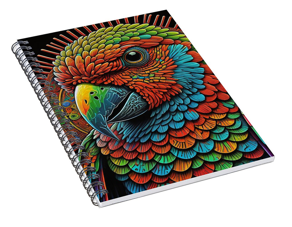 Petie Bird Spiral Notebook by JB Studio â€” alternate angle view