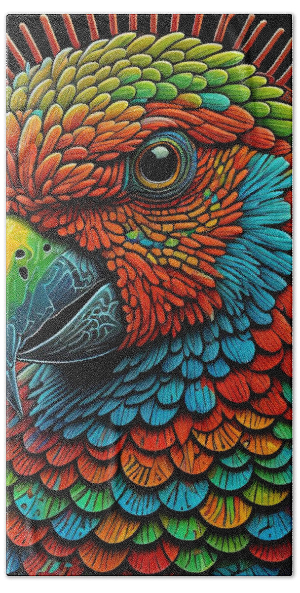 Petie Bird Bath Towel by JB Studio â€” main product image