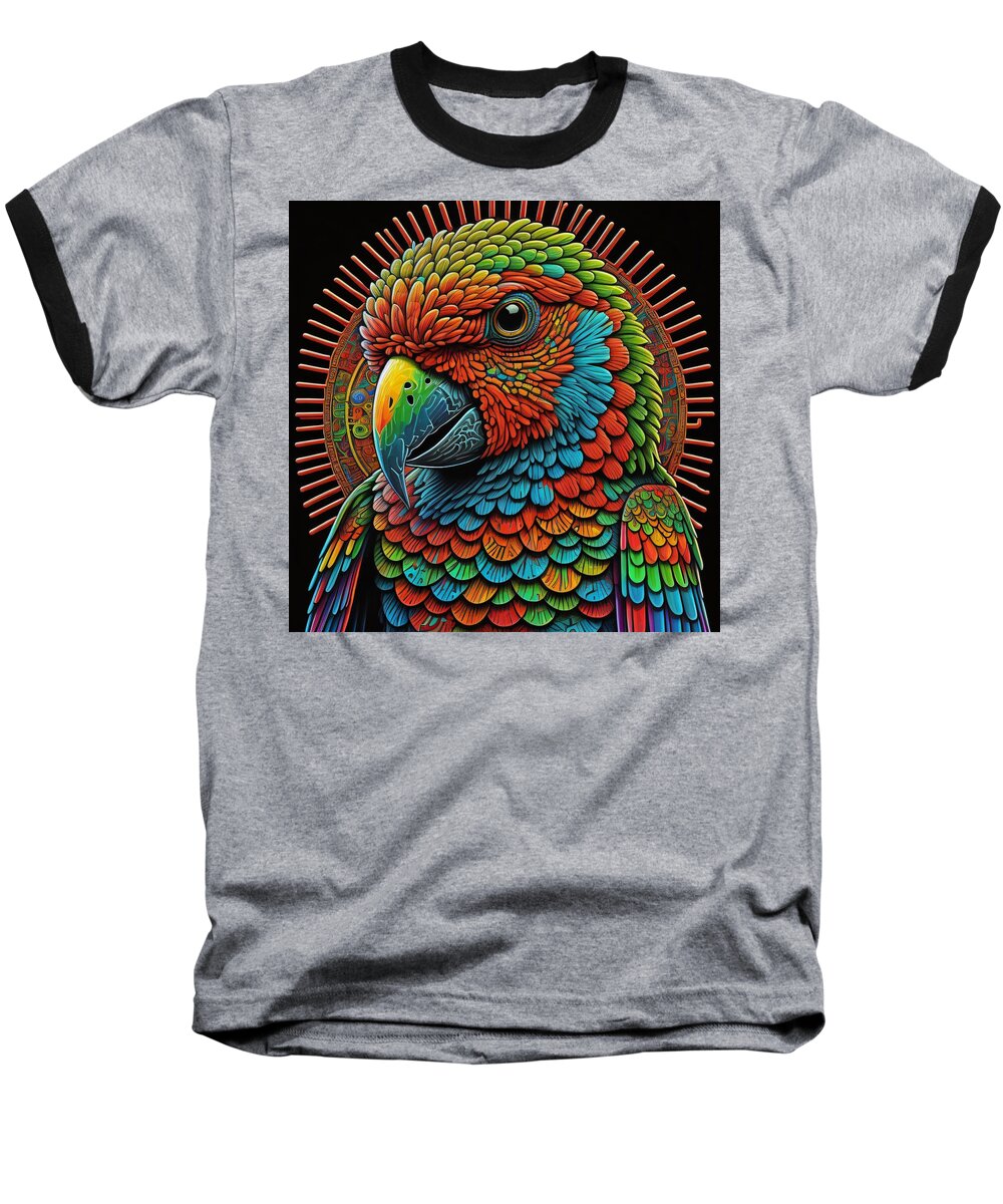 Petie Bird Baseball T-Shirt by JB Studio â€” main product image