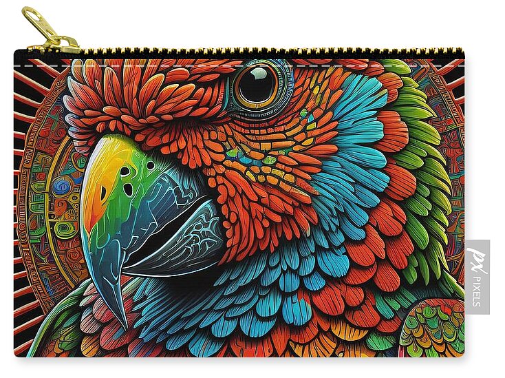 Petie Bird Zip Pouch by JB Studio â€” main product image
