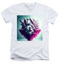 Serenity Men's V-Neck T-Shirt by JB Studio â€” main product image