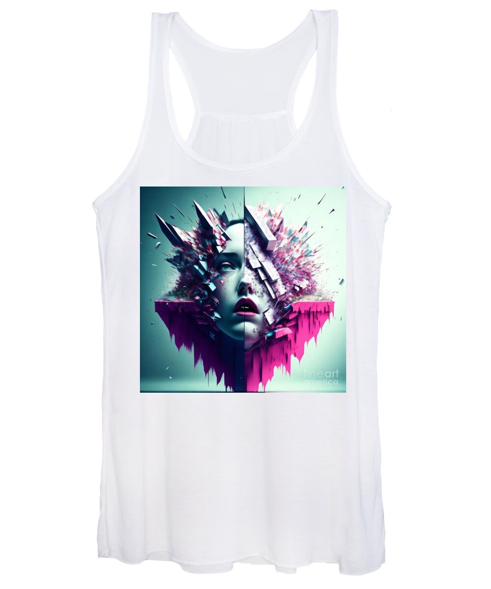 Serenity Women's Tank Top by JB Studio â€” main product image