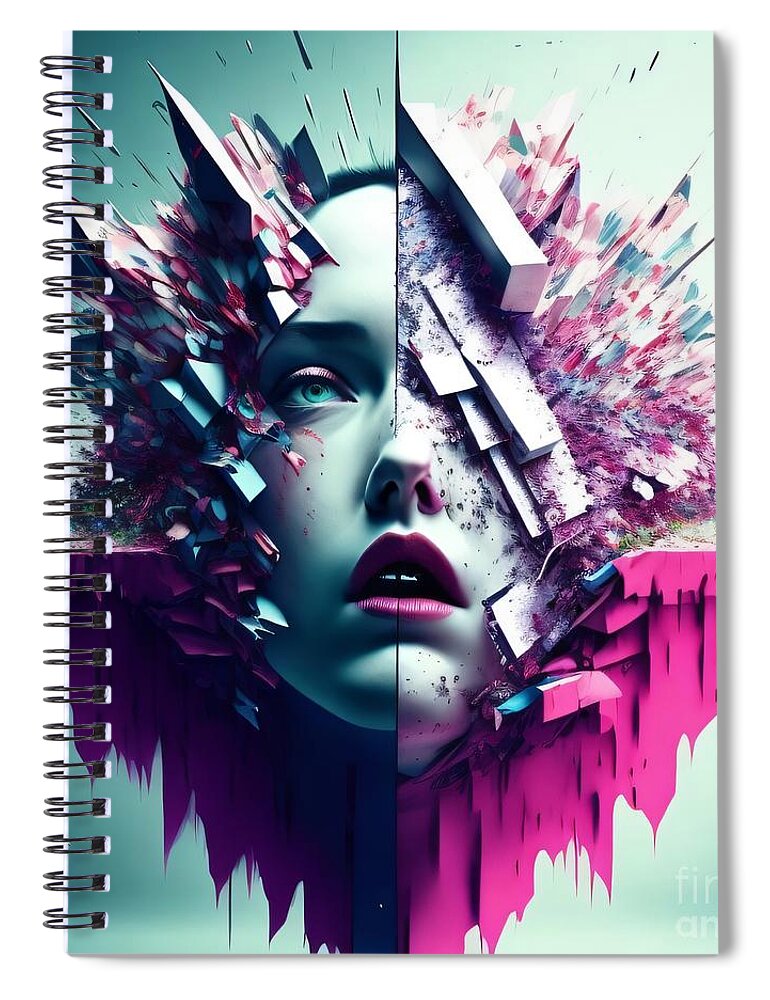 Serenity Spiral Notebook by JB Studio â€” main product image