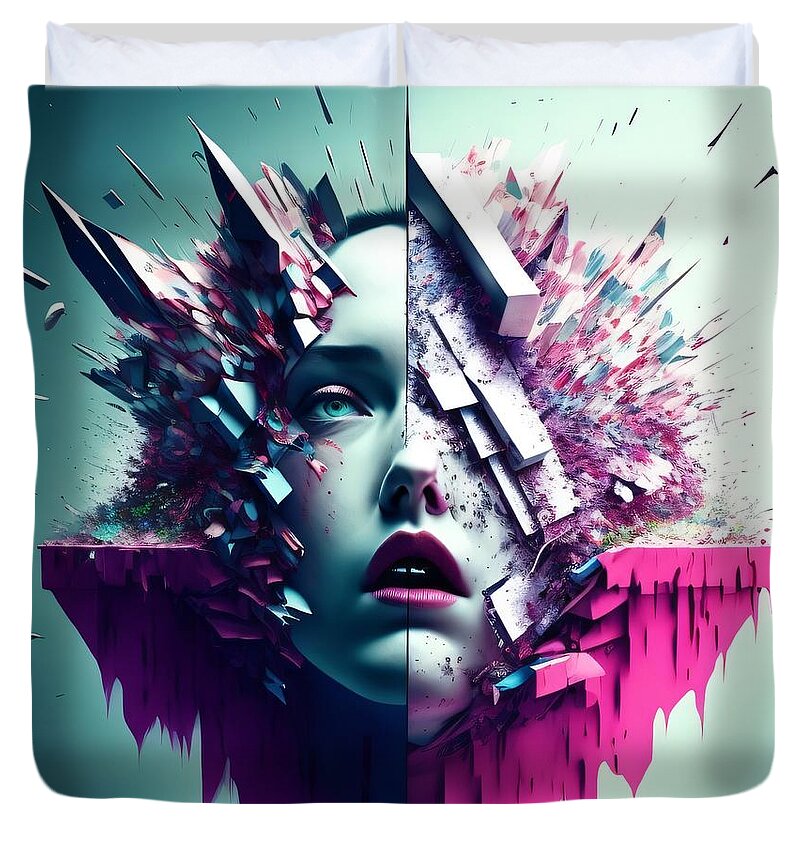 Serenity Duvet Cover by JB Studio â€” main product image