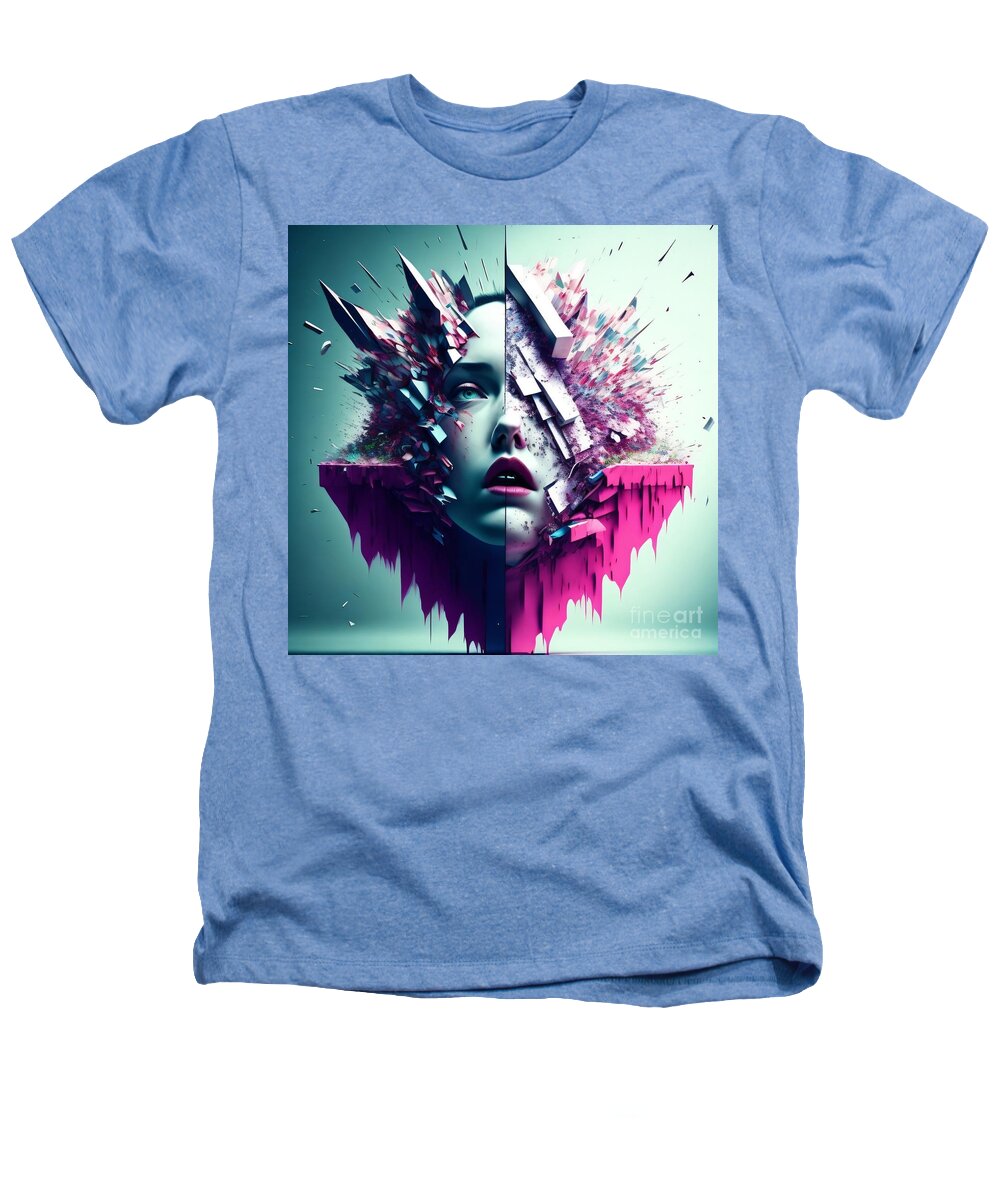 Serenity Heather T-Shirt by JB Studio â€” main product image