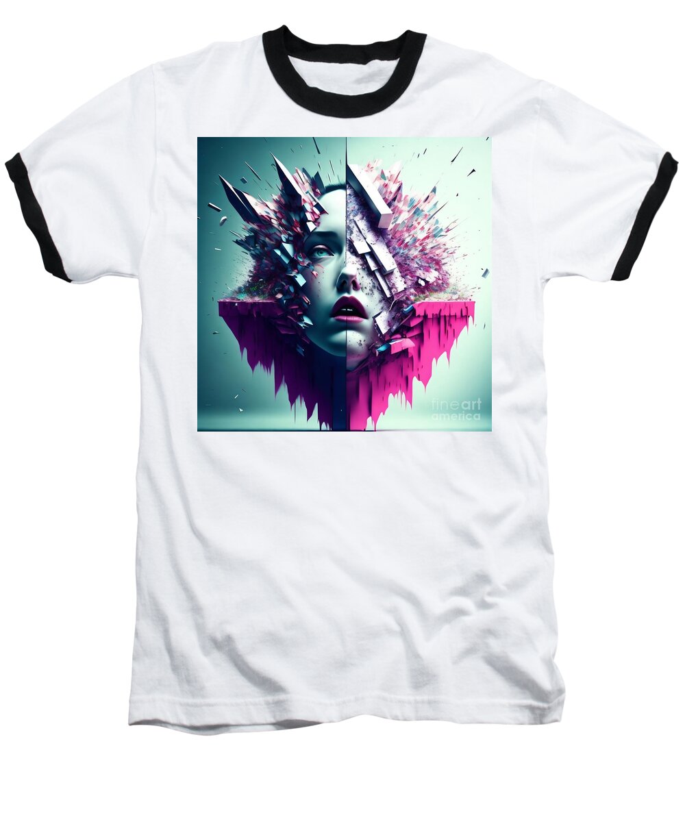 Serenity Baseball T-Shirt by JB Studio â€” main product image