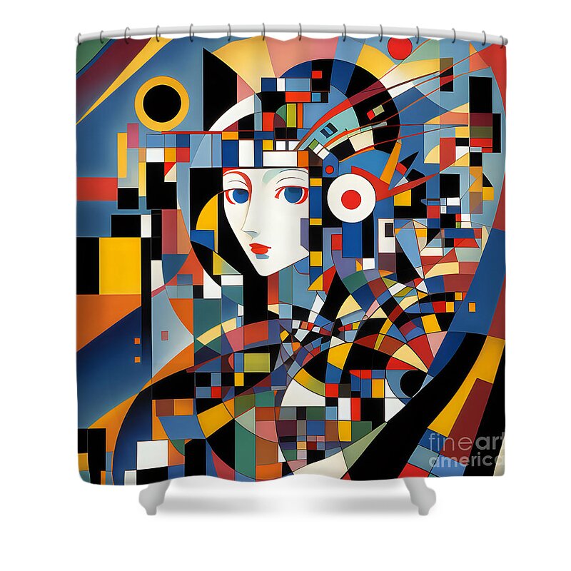 Stella Shower Curtain by JB Studio â€” main product image