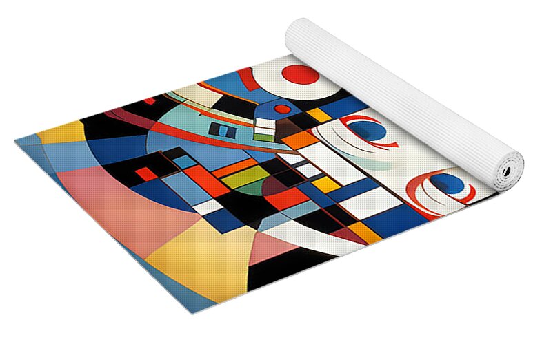 Stella Yoga Mat by JB Studio â€” close-up detail of artwork