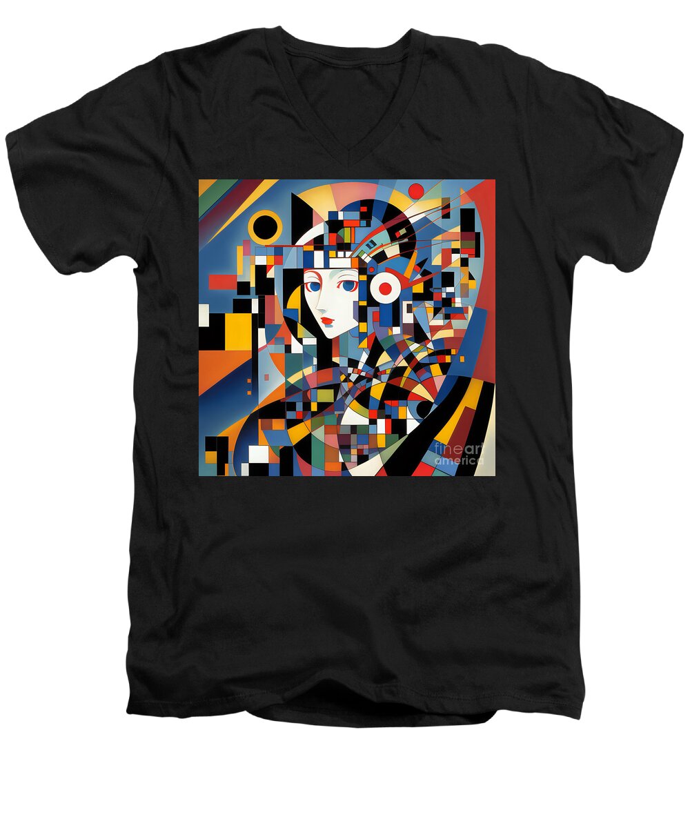 Stella Men's V-Neck T-Shirt by JB Studio â€” main product image