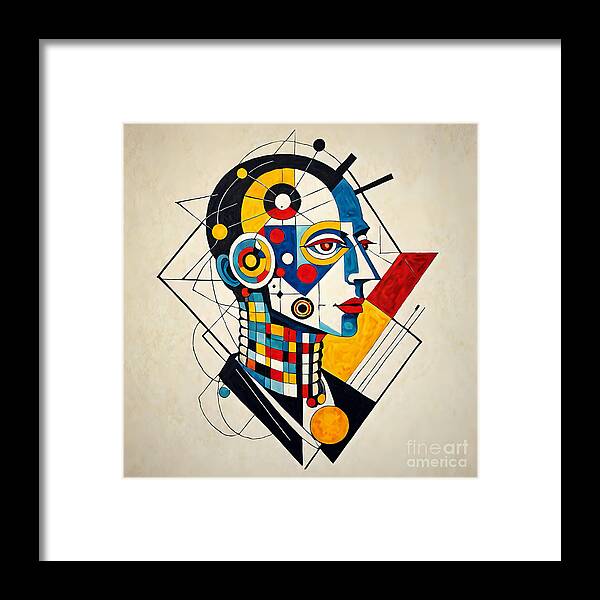Synthetic Visionary Framed Print by JB Studio â€” view 8
