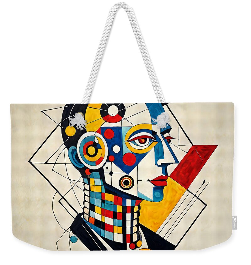 Synthetic Visionary Weekender Tote Bag by JB Studio â€” main product image