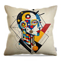 Synthetic Visionary Throw Pillow by JB Studio â€” main product image