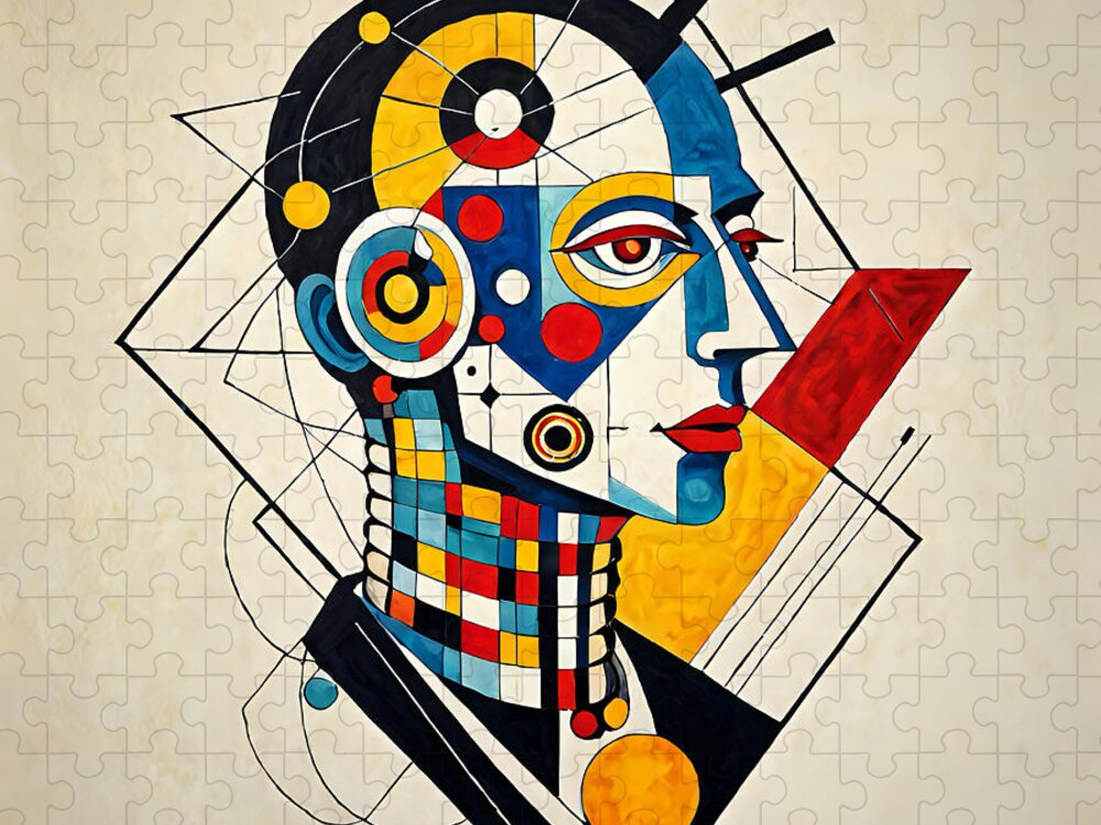 Synthetic Visionary Jigsaw Puzzle by JB Studio â€” main product image