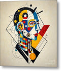 Synthetic Visionary Metal Print by JB Studio â€” main product image