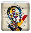 Synthetic Visionary Duvet Cover by JB Studio â€” main product image