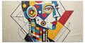 Synthetic Visionary Beach Towel by JB Studio â€” main product image