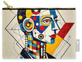 Synthetic Visionary Zip Pouch by JB Studio â€” main product image