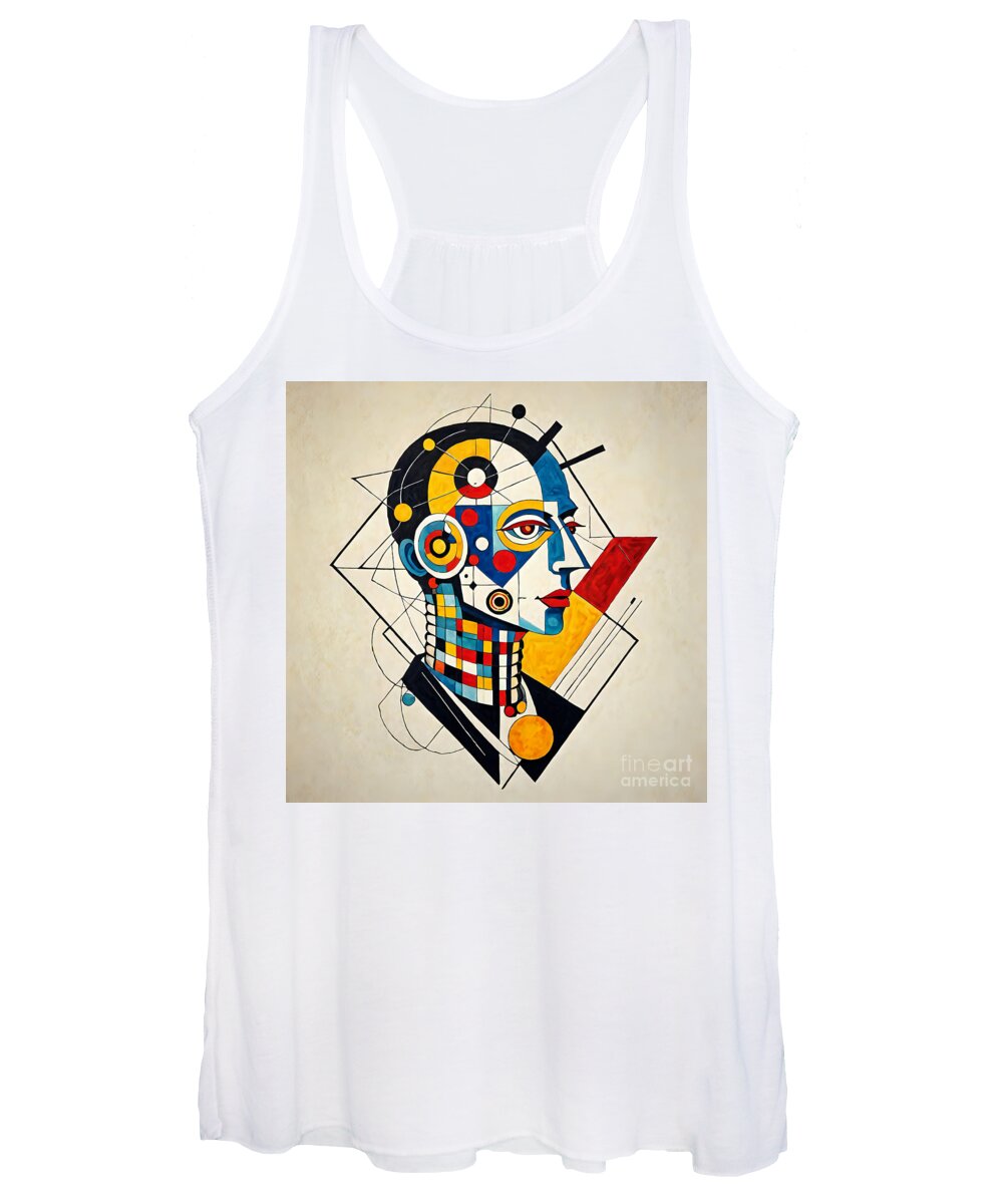 Synthetic Visionary Women's Tank Top by JB Studio â€” main product image