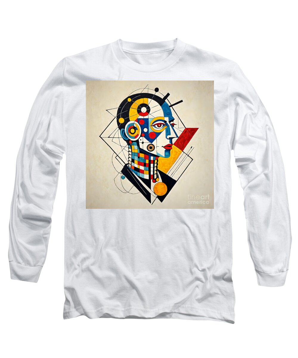 Synthetic Visionary Long Sleeve T-Shirt by JB Studio â€” main product image
