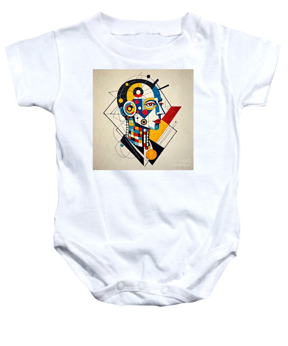 Synthetic Visionary Baby Onesie by JB Studio â€” main product image
