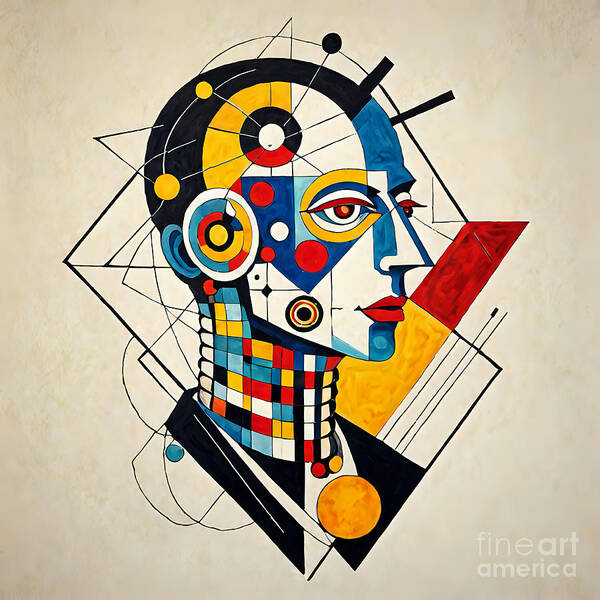 Synthetic Visionary Art Print by JB Studio â€” main product image