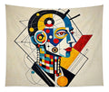 Synthetic Visionary Wall Tapestry by JB Studio â€” main product image