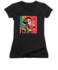 Synthosis Women's V-Neck T-Shirt by JB Studio â€” main product image
