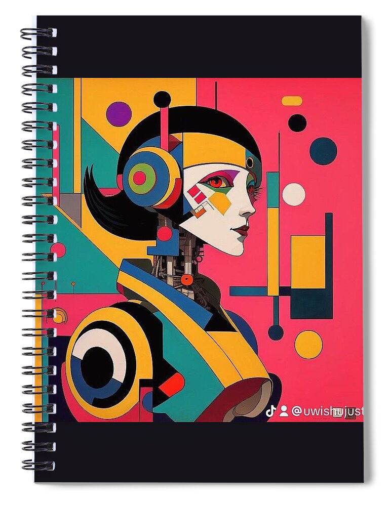 Synthosis Spiral Notebook by JB Studio â€” main product image