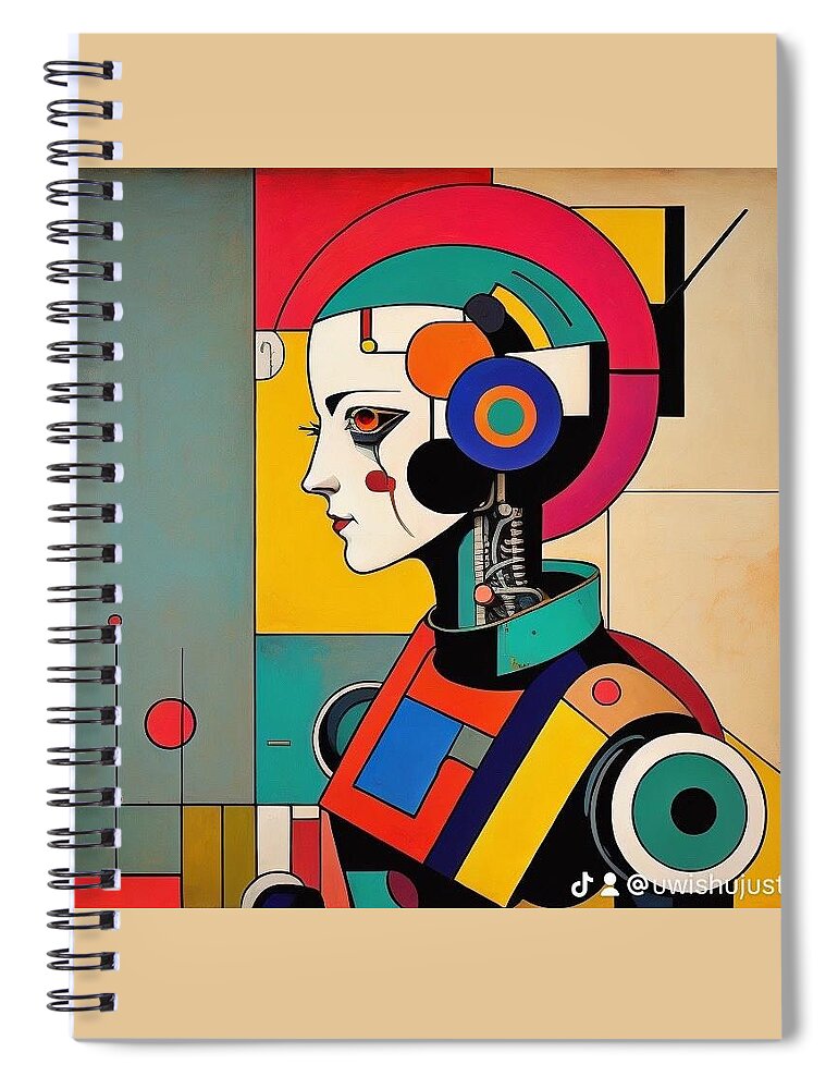 TechMorphia Spiral Notebook by JB Studio â€” main product image