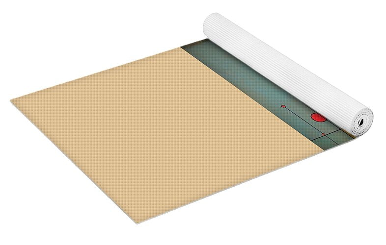 TechMorphia Yoga Mat by JB Studio â€” close-up detail of artwork