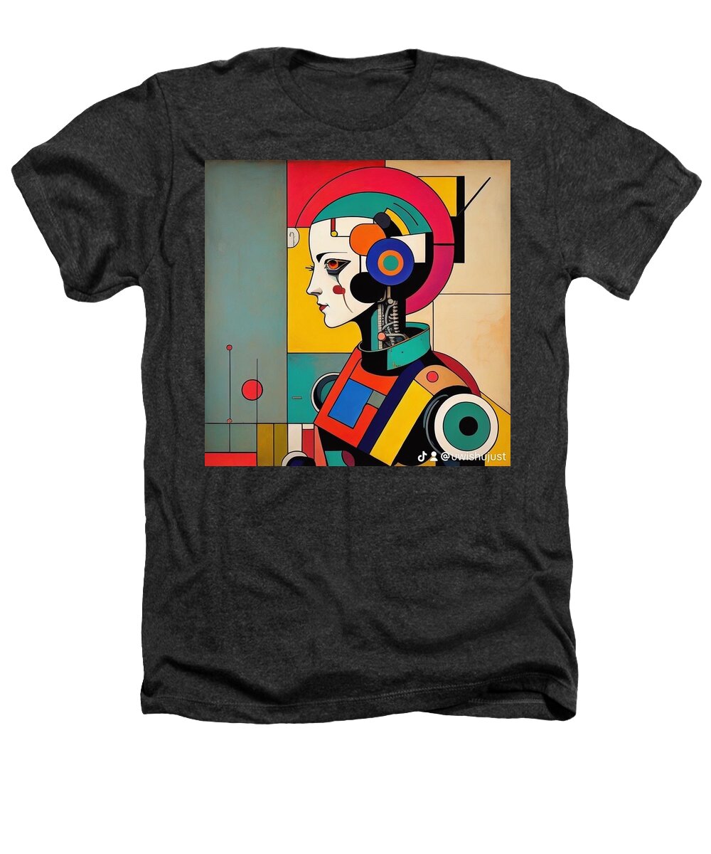TechMorphia Heather T-Shirt by JB Studio â€” main product image