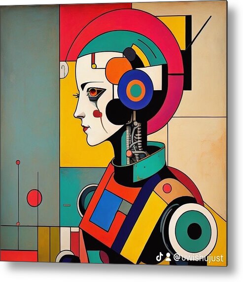 TechMorphia Metal Print by JB Studio â€” main product image