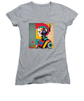 TechMorphia Women's V-Neck T-Shirt by JB Studio â€” main product image
