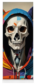 Technicolor Skull Yoga Mat by JB Studio â€” main product image