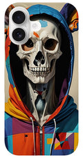 Technicolor Skull Phone Case by JB Studio â€” view 9