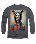 Technicolor Skull Long Sleeve T-Shirt by JB Studio â€” main product image