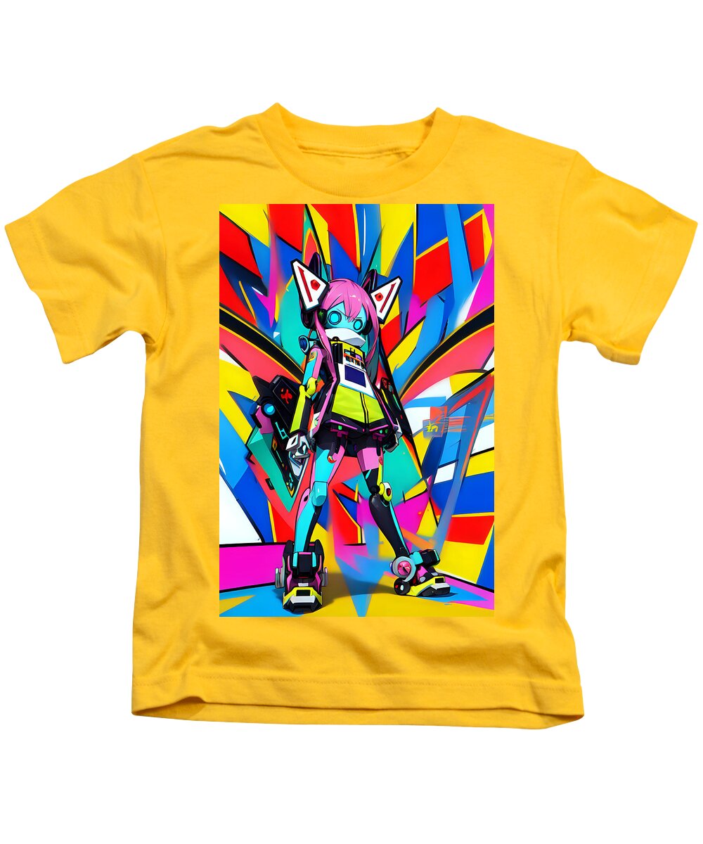 Whoopee Whirlybot Kids T-Shirt by JB Studio â€” main product image