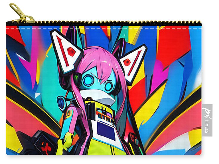 Whoopee Whirlybot Zip Pouch by JB Studio â€” main product image