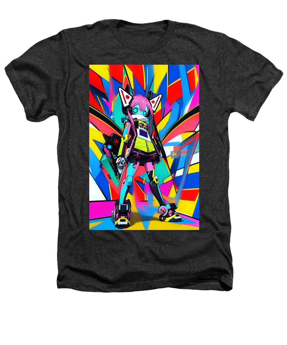 Whoopee Whirlybot Heather T-Shirt by JB Studio â€” main product image